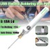 5V 8W USB Electric Soldering Solder Iron Pen Fast Heating Hand Welding Tools Kit