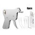 6PCS Powerful Padlock Repair Tool Set Tool Door Tool Kit With Strong Spring Head And Chuck Key Set For Professionals And Beginners