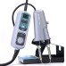 938D Portable Hot Tweezer Soldering Station with Fast Heat Up Smart Sleep Mode Easy Fahrenheit to Celsius Conversion Includes 2 B-type Soldering Tip and EU Plug Type Power Cord for Precision Soldering