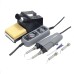 938D Portable Hot Tweezer Soldering Station with Fast Heat Up Smart Sleep Mode Easy Fahrenheit to Celsius Conversion Includes 2 B-type Soldering Tip and EU Plug Type Power Cord for Precision Soldering