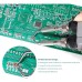 938D Portable Hot Tweezer Soldering Station with Fast Heat Up Smart Sleep Mode Easy Fahrenheit to Celsius Conversion Includes 2 B-type Soldering Tip and EU Plug Type Power Cord for Precision Soldering
