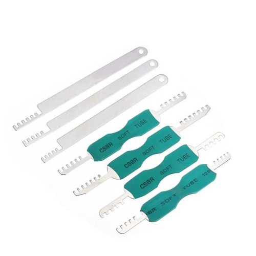 DANIU 7pcs Comb Pick Stainless Steel Lock Tool Locksmith Tool for House Lock Picks