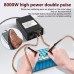 Excellway Dual Pulse 8000W Spot Welding Machine Rechargeable Lithium Battery Spot Welding Machine High Power Household Full Set Welding Machine