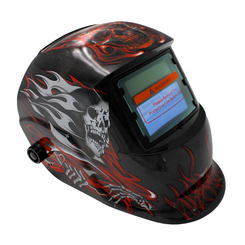 Oauee Welding Helmet Welder Mask Chameleon Large View True Color Solar Power Auto Darkening Welding Mask For Arc Weld Grind Cut