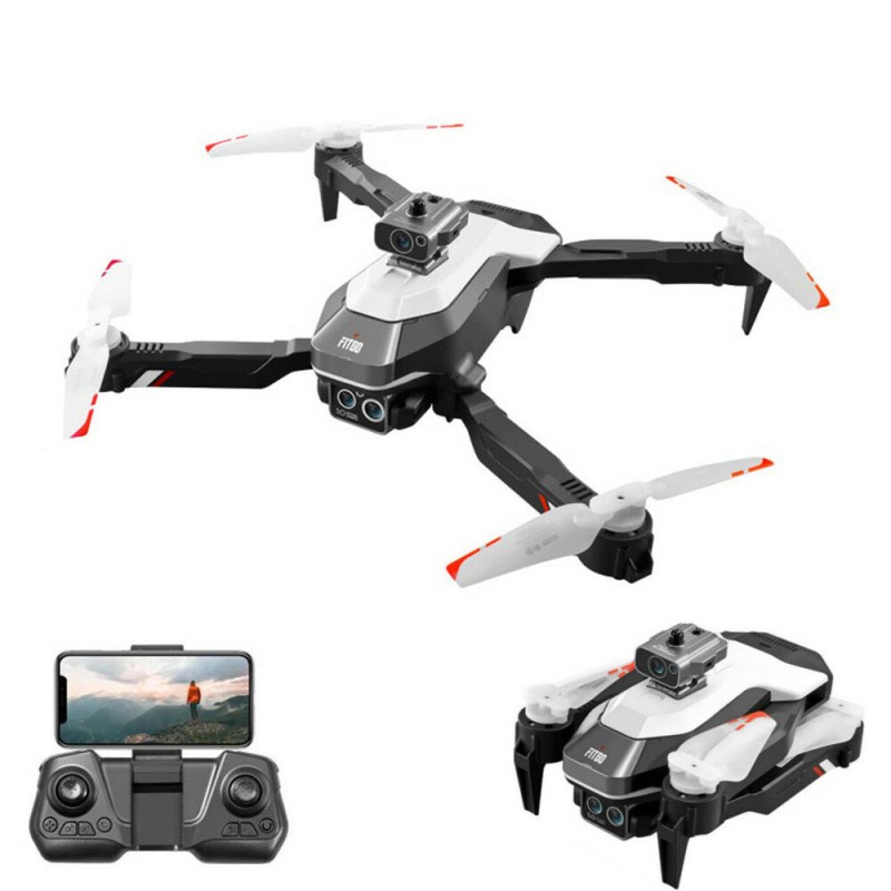 4DRC M2 WiFi FPV with Electric Adjustment HD Dual Camera 540° Infrared Obstacle Avoidance Optical Flow Positioning Strobe Light Foldable RC Drone Quadcopter RTF