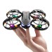 4DRC V16 Upgraded WiFi FPV with HD 50x ZOOM Dual Camera Optical Flow Altitude Hold Mode Circle Protection Colorful LED Lighting RC Drone Quadcopter RTF