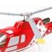 FLY WING Squirrel-AS350 6CH 3D Flying Three Rotor Blade GPS Hover Inverted Hover One Key Return Scale RC Helicopter PNP With H1 Flight Controller