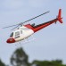 FLY WING Squirrel-AS350 6CH 3D Flying Three Rotor Blade GPS Hover Inverted Hover One Key Return Scale RC Helicopter PNP With H1 Flight Controller