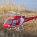 FLY WING Squirrel-AS350 6CH 3D Flying Three Rotor Blade GPS Hover Inverted Hover One Key Return Scale RC Helicopter PNP With H1 Flight Controller