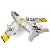 FMS F-86 Sabre 80mm EDF Jet 1220mm Wingspan EPO RC Airplane PNP