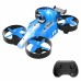 Funsky LM07 2-In-1 Land Air Flying Car Altitude Hold Headless Mode Throw to Go LED Kids Gifts 2.4G RC Toys Drone Quadcopter RTF