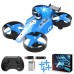 Funsky LM07 2-In-1 Land Air Flying Car Altitude Hold Headless Mode Throw to Go LED Kids Gifts 2.4G RC Toys Drone Quadcopter RTF