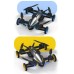 JJRC H110 2-In-1 Land Air Dual Mode WiFi FPV with 4K HD 480P Camera Altitude Hold Flying Car Battle 2.4G RC Drone Quadcopter RTF