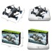 JJRC H110 2-In-1 Land Air Dual Mode WiFi FPV with 4K HD 480P Camera Altitude Hold Flying Car Battle 2.4G RC Drone Quadcopter RTF