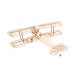 JWRC Havilland DH 82 Tiger Moth 1020mm Wingspan Balsa Wood Biplane Trainer RC Airplane KIT