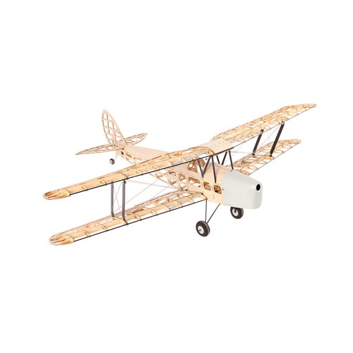 JWRC Havilland DH 82 Tiger Moth 1020mm Wingspan Balsa Wood Biplane Trainer RC Airplane KIT