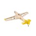 JWRC P-51 Mustang 1010mm Wingspan Balsa Wood RC Airplane Warbird KIT