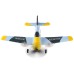 KFPLAN Z61 BF109 370mm Wingspan 2.4GHz 3CH Built-in Gyro EPP RC Airplane Glider Fixed Wing RTF For Beginners