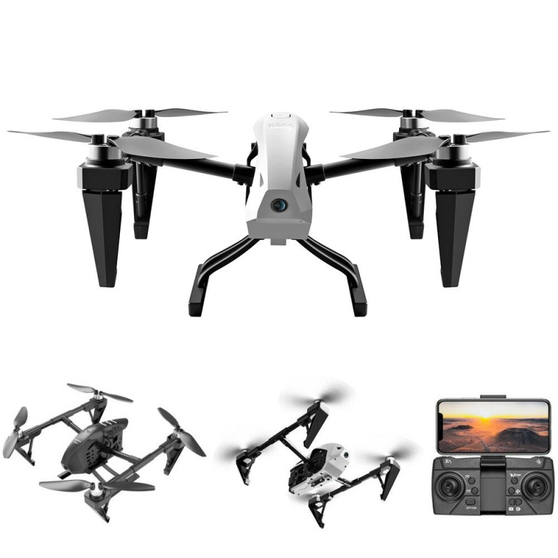 LSRC KS66 WiFi FPV with 6K HD Dual Camera Switchable Optical Flow Hover Brushless Alloy Material 197g RC Drone Quadcopter RTF