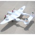 MD P38 1200mm Wingspan EPO RC Airplane Lockheed P-38 Lighting Zoom Aircraft Fixed Wing KIT/PNP