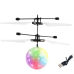 Mini Gesture Sensing Levitation Flying Led Light Crystal Ball RC Helicopter Kids Toys