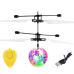 Mini Gesture Sensing Levitation Flying Led Light Crystal Ball RC Helicopter Kids Toys