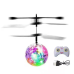 Mini Gesture Sensing Levitation Flying Led Light Crystal Ball RC Helicopter Kids Toys