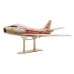 MinimumRC F-86 Sabre Golden Hawk 30mm EDF 3CH 1S 380mm Wingspan RC Airplane KIT+EDF