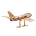 MinimumRC F-86 Sabre Golden Hawk 30mm EDF 3CH 1S 380mm Wingspan RC Airplane KIT+EDF