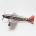 MinimumRC Ki-61 Tony 480mm Wingspan RC Airplane Fighter with Retractable Landing Gear KIT + Motor