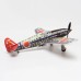 MinimumRC Ki-61 Tony 480mm Wingspan RC Airplane Fighter with Retractable Landing Gear KIT + Motor