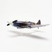 MinimumRC Spitfire MK XVI 400mm Wingspan 5CH Aircraft with Retractable Landing Gear RC Airplane KIT+Motor