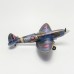 MinimumRC Spitfire MK XVI 400mm Wingspan 5CH Aircraft with Retractable Landing Gear RC Airplane KIT+Motor