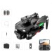 PJC M1S Three Camera Vertical Shoot Electric Adjustment WiFi FPV with 3 HD Lens 360° Infrared Obstacle Avoidance Optical Flow Positioning Brushless Foldable RC Drone Quadcopter RTF