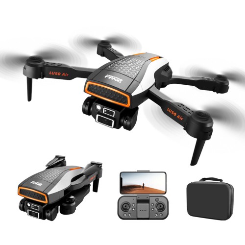 XLURC LC50 WiFi FPV with ESC Adjustable HD Dual Camera 360° Obstacle Avoidance Optical Flow Positioning Highlight LED Light Foldable RC Drone Quadcopter RTF