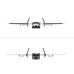 ZOHD Dart250G 570mm Wingspan Sub-250 grams Sweep Forward Wing AIO EPP FPV RC Airplane PNP KIT