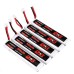 10Pcs URUAV 3.8V 300mAh 70C/140C 1S Lipo Battery PH2.0 Plug for Eachine TRASHCAN Snapper6 7 Mobula7