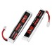 10Pcs URUAV 3.8V 300mAh 70C/140C 1S Lipo Battery PH2.0 Plug for Eachine TRASHCAN Snapper6 7 Mobula7