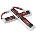 10Pcs URUAV 3.8V 300mAh 70C/140C 1S Lipo Battery PH2.0 Plug for Eachine TRASHCAN Snapper6 7 Mobula7