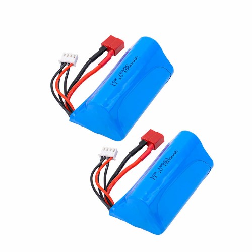 11.1V 1500mAh 15C Triangle 18650 Lipo Battery T Plug for RC Car