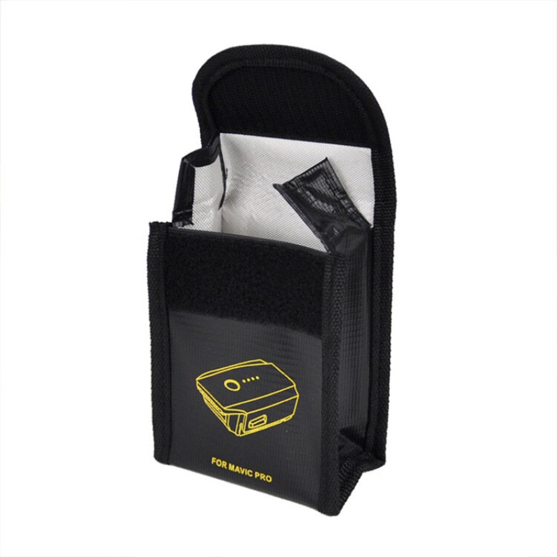 115*95*64mm Multifunctional Explosion-proof Bag Battery Safety Bag for Lipo Battery Charger