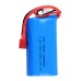 18650 7.4V 3000MAH 20C LiPo Battery T Plug for WLtoys 144001 RC Car