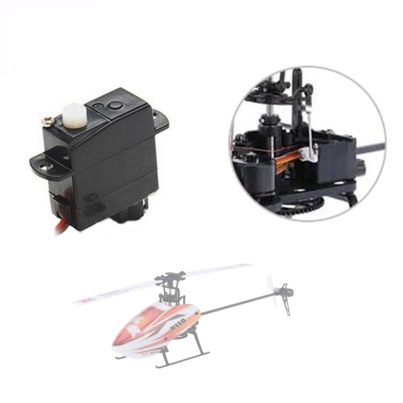 1.9g Plastic Servo RC Helicopter Airplane Universal for Wltoys K110/V966/V977 Model Drone Toys Spare Part