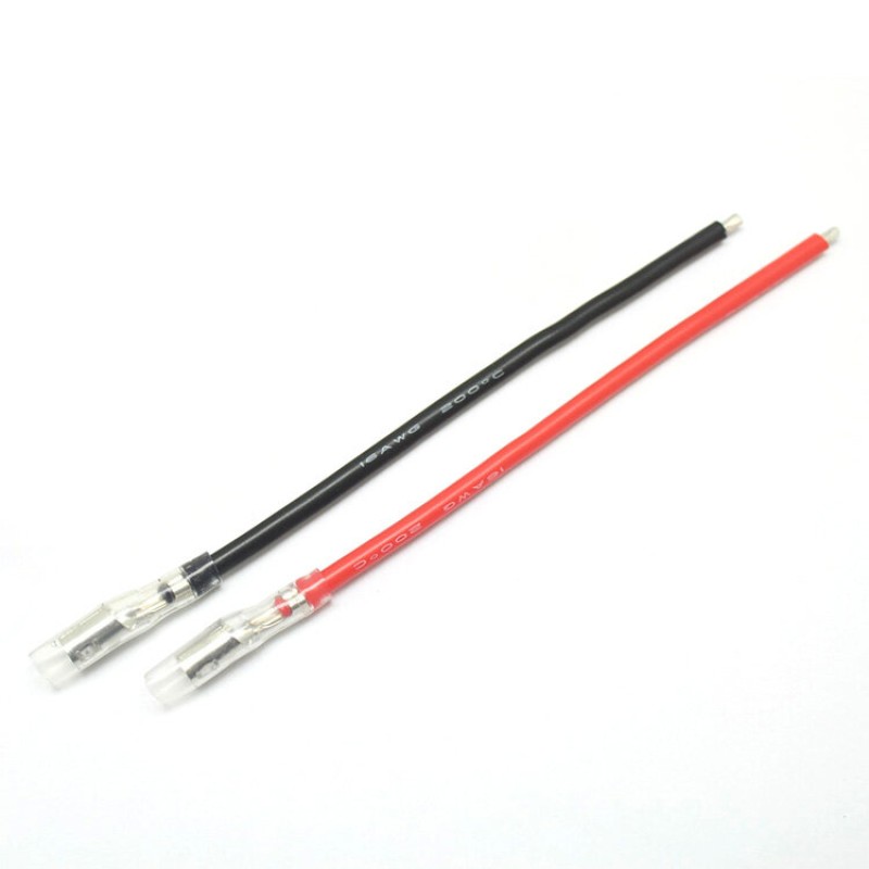 1PC 16AWG 4mm Banana Plug Soft Silicone Cable for RC Charger