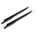 1pair PUDU 330mm Carbon Fiber Main Rotor Blade Propeller For RC Helicopter