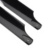 1pair PUDU 330mm Carbon Fiber Main Rotor Blade Propeller For RC Helicopter