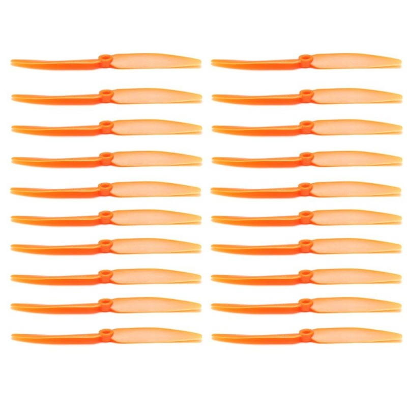 20PCS Gemfan 5030 5X3 ABS Direct Drive Orange Propeller Blade For RC Airplane