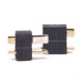 20 Pair Amass AM-1015B Anti-Slip Black T Plug Connector Male & Female