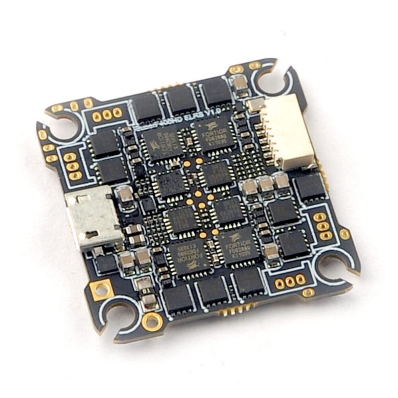 25.5×25.5mm Happymodel Super F405HD ELRS AIO 3in1 Flight Controller Built-in UART 2.4G ELRS RX 20A ESC for HD Digital Whoop RC FPV Racing Drone