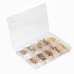 280Pcs M2.5 Hex Nut Assortment Kit Head Brass Spacing Double-pass Screw Threaded Pillar PCB Computer Motherboard StandOff Spacer